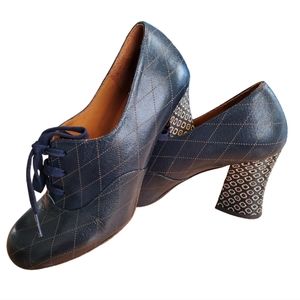 Chie Mihara Lace-Up Heels size 7.5 US (38 EU)